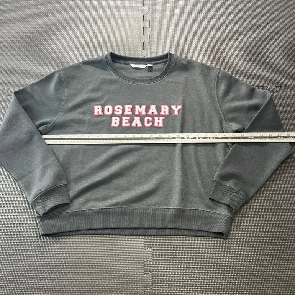 Camp David Rosemary Beach Gray Crewneck Sweatshirt S Casual Pullover - Picture 3 of 5